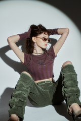 シャーリングパンツ / shirring pants_khaki