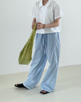 Natural Sleeky string pants