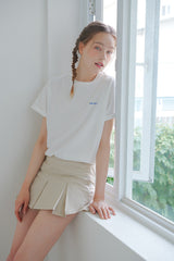 ラウンドロゴオーバーサイズTシャツ / ROUND LOGO OVERSIZED T-SHIRTS_2COLORS