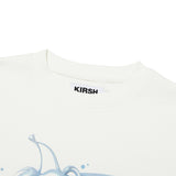 チェリープラネットグラフィッククロップスウェットシャツ / CHERRY PLANET GRAPHIC CROP SWEATSHIRT [WHITE]