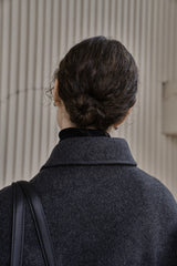 ブルゾンウールジャケット/BLOUSON WOOL JACKET_GRAY