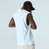 ハーフタートルネックスリーブレスT/HALF-TURTLE NECK SLEEVLESS T-WHITE