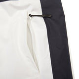 クロスボックスフーデッドジャケット/BSR2223FWJK027 CROSS BOX HOODED JACKET KHAKI WHITE