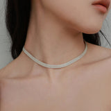 シルバーファブーネックレス / silver fabou necklace (vermeil)