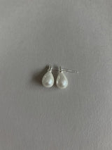 [92.5silver] water pearl earrings