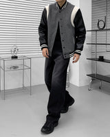 オビーウールバーシティージャケット / CR Obie wool varsity jacket (2 colors)