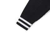 ヘビーゲージニットジップアップ/HEAVY GAUGE KNIT ZIP UP_NAVY