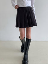 [MADE] Pleated Mini Skirt