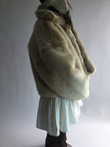 Eco fur jacket