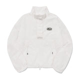 UNI LOGO WAPPEN ANORAK [WHITE]