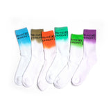 TIE-DYE HORIZONTAL LOGO SOCKS (6color) (6675696550006)