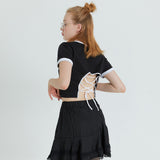 BACK STRAP TEE (BLACK)