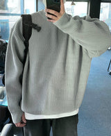 クロウォーマーラウンドニット/CLO WARMER ROUND KNIT(4COLOR)
