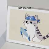 パウンドキャットポストカード / Poundcat Post card