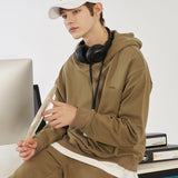 ベーシックロゴフーディ/BASIC LOGO HOODIE KHAKI