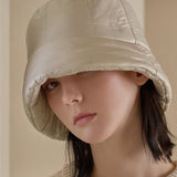 VA Square Padding Bucket Hat / Beige