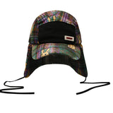 パットイヤーフラップハット / BSR2223FWCP014 BR PAT EARFLAP HAT GREEN CHECK