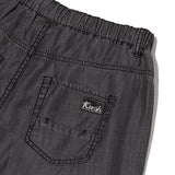 WOMEN COOL WIDE-FIT BANDING PANTS [GRAY]