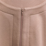 ハーフジップレイヤードスウェットシャツ / HALF ZIP LAYERD SWEATSHIRTS-BRONZE