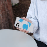 スプレッドブルーフォンケース / Spread blue phone case