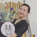 アイシーブルームピアス / Icy Bloom Piercing - Rainbow (Han Hyojoo Piercing)