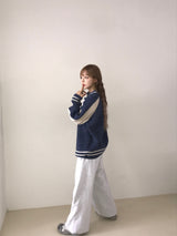 ハーパー 2WAY ニットジップアップ