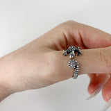 lizard ring (6610380259446)