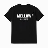 U01 ブラックコンセプトルーズTシャツ