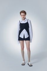 ラインニットベスト / LINE KNIT VEST