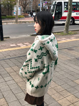 Deer zip-up 