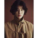Dリングストラップハリントンジャケット / D-RING STRAP HARRINGTON JACKET_BR