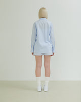 シャツセットアップ / Ontheshell Shirt Set Up - Sky Blue