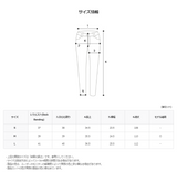 ブラックデスカットデニムパンツ