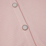 CHECK PUFF SHIRT_PINK (6600105689206)