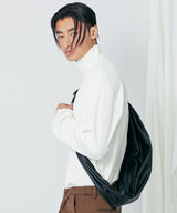ハリスシルキータートルネックロングスリーブ / harris silky turtle neck long sleeve ivory