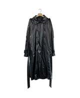 [自主製作] LUCAS leather trench coat 2 color (6678768746614)