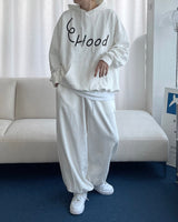 プリントオーバーフーディ / HOOD Printed Over Hoodie (3 colors)