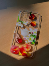 スプリングピクニックジェリースマホケース/Spring picnic jelly case