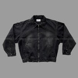 DV バックロバンブラックブルービンテージジャケット