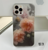 レインフラワーピンクフォーンケース / Rain Flower pink Phone Case