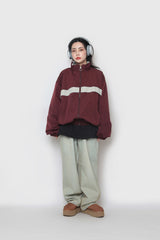 ミッドカラーパイピングジップアップ / Mid Colour Piping Zip-Up