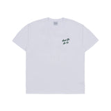 スクリプトロゴプリンティングショートスリーブTシャツ ホワイト