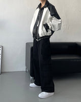 90's コーティングレザージャンパー / 90's Coating Leather Jumper (2 colors)