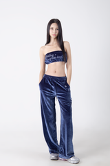 ダーリンユアスウェットパンツ / DARLING, YOUR SWEATPANTS ! #VELVET BLUE
