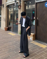 OW ツーボタン半袖ジャケット / OW Two Button Short-Sleeved Jacket (Set - Up / 3 colors)