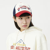 ザマルチーズクラブカラーブロックボールキャップ / The maltese club color block ball cap
