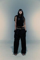 06. PARACHUTE PANTS BLACK