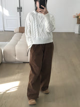 Comet twist knit