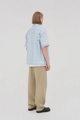 FLIP Pattern Shirt_Cloud Blue (6699090772086)