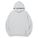 オーバーフィットプリンティングパーカー/OVERFIT PRINTING HOODIE-MELANGE GREY